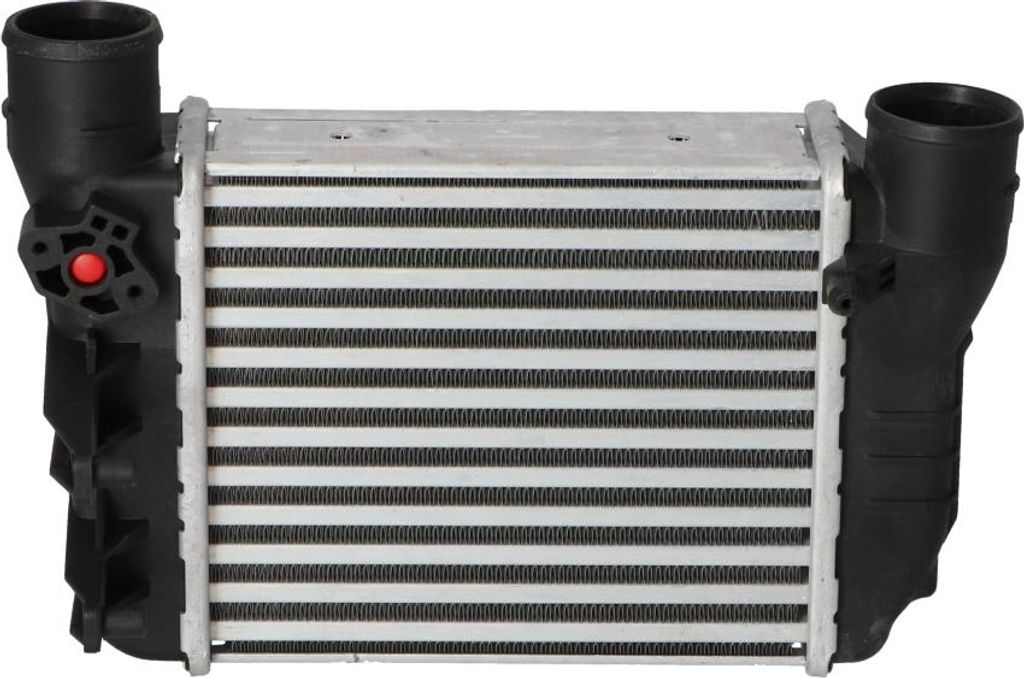 Ladeluftkühler Wärmetauscher-Prinzip 215 mm - 196 mm NRF für u.a. AUDI A4
