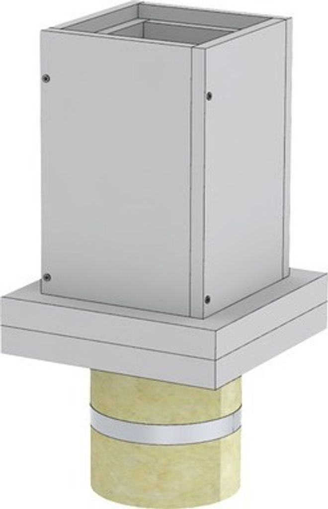 Furado F Fußelement für Betondecke mit Kugelfang und Wandfür EW Ø160mm