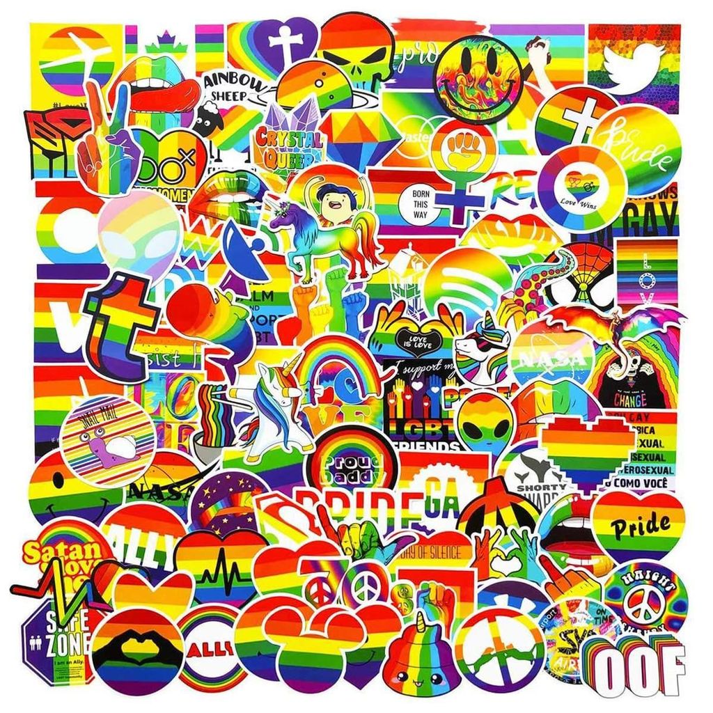 Mega Pack Aufkleber - LGBTQ