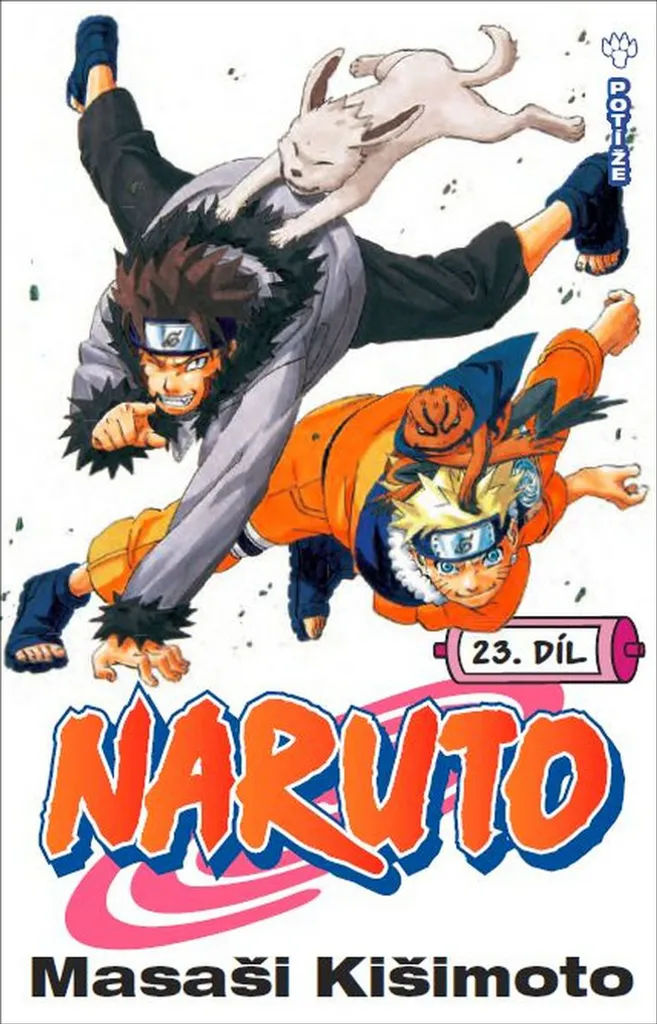Naruto Vol 23 Potíže : Manga Shonen de Combat avec Couverture Illustrée