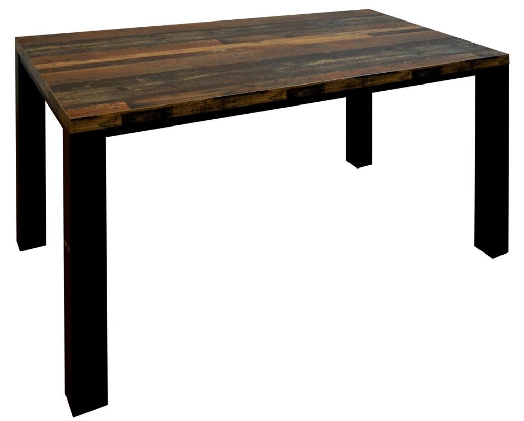 Esszimmertisch Esstisch 160x90 Platte Texas Oak Gestell schwarz