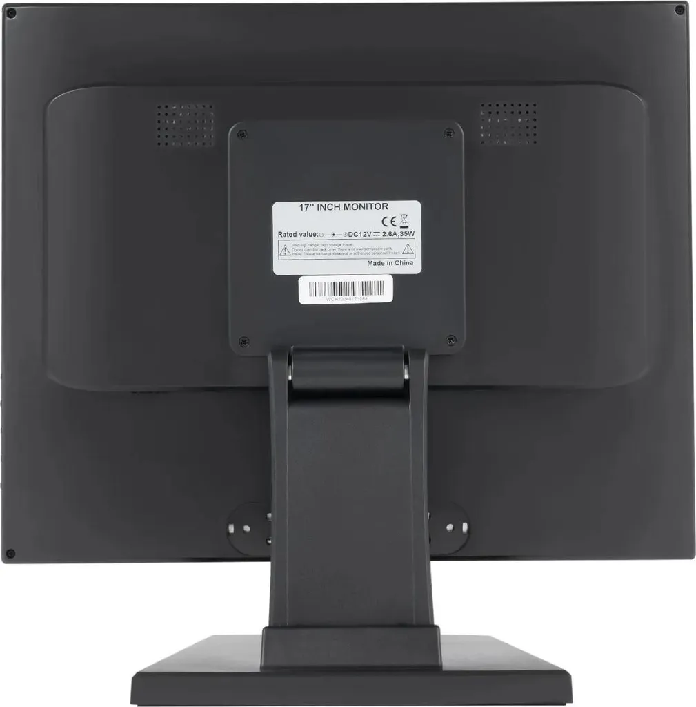 Moniteur tactile de caisse 43 cm résolution 1280x1024 boîtier noir