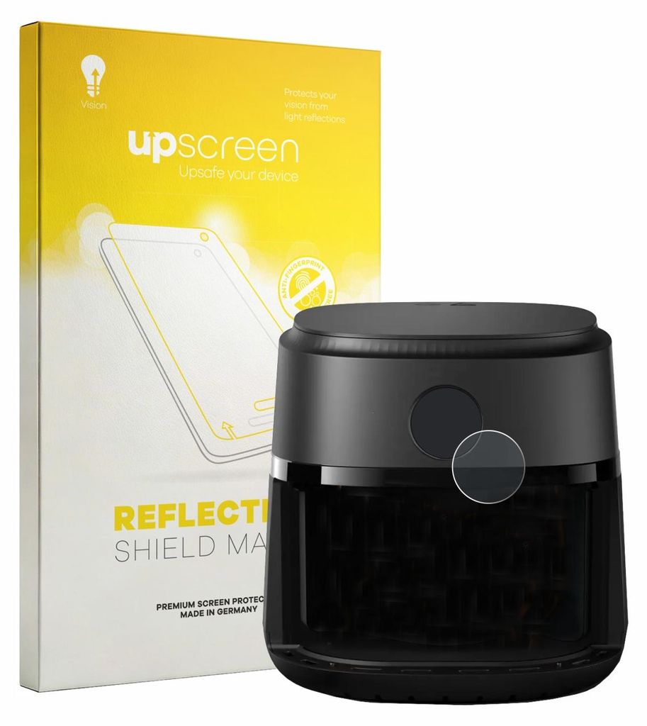 upscreen Schutzfolie für Philips Airfryer 2000 Series 6.2L Displayschutz Displayschutzfolie Folie Matt Entspiegelungsfolie