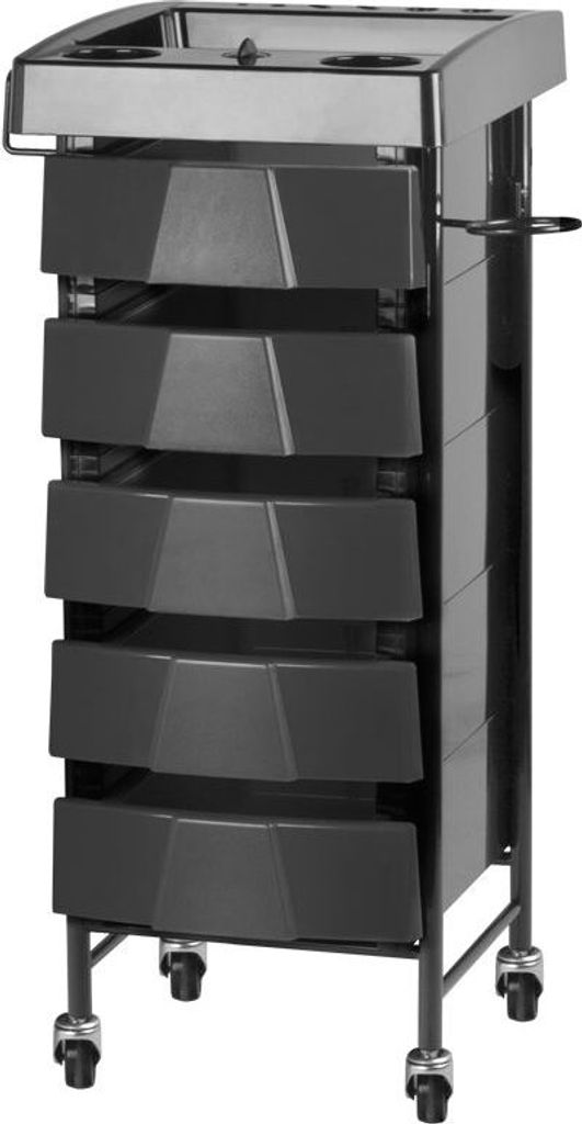 Friseurwagen GABBIANO 008 schwarz Produktbild 