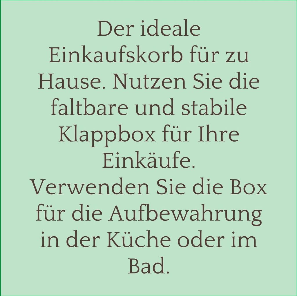 Novaliv Klappbox 45l – Faltbar, Robust, 10er-Set – Perfekt Für Einkauf & Aufbewahrung