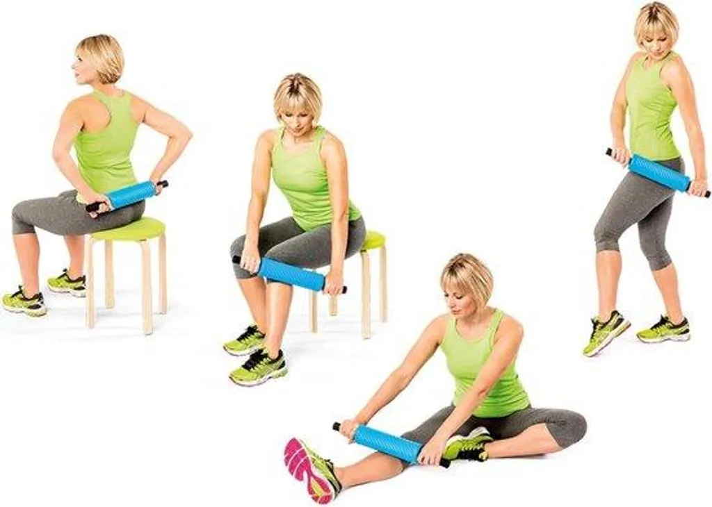 Bande élastique Pilates et Yoga citron - Rouleau de sport domicile