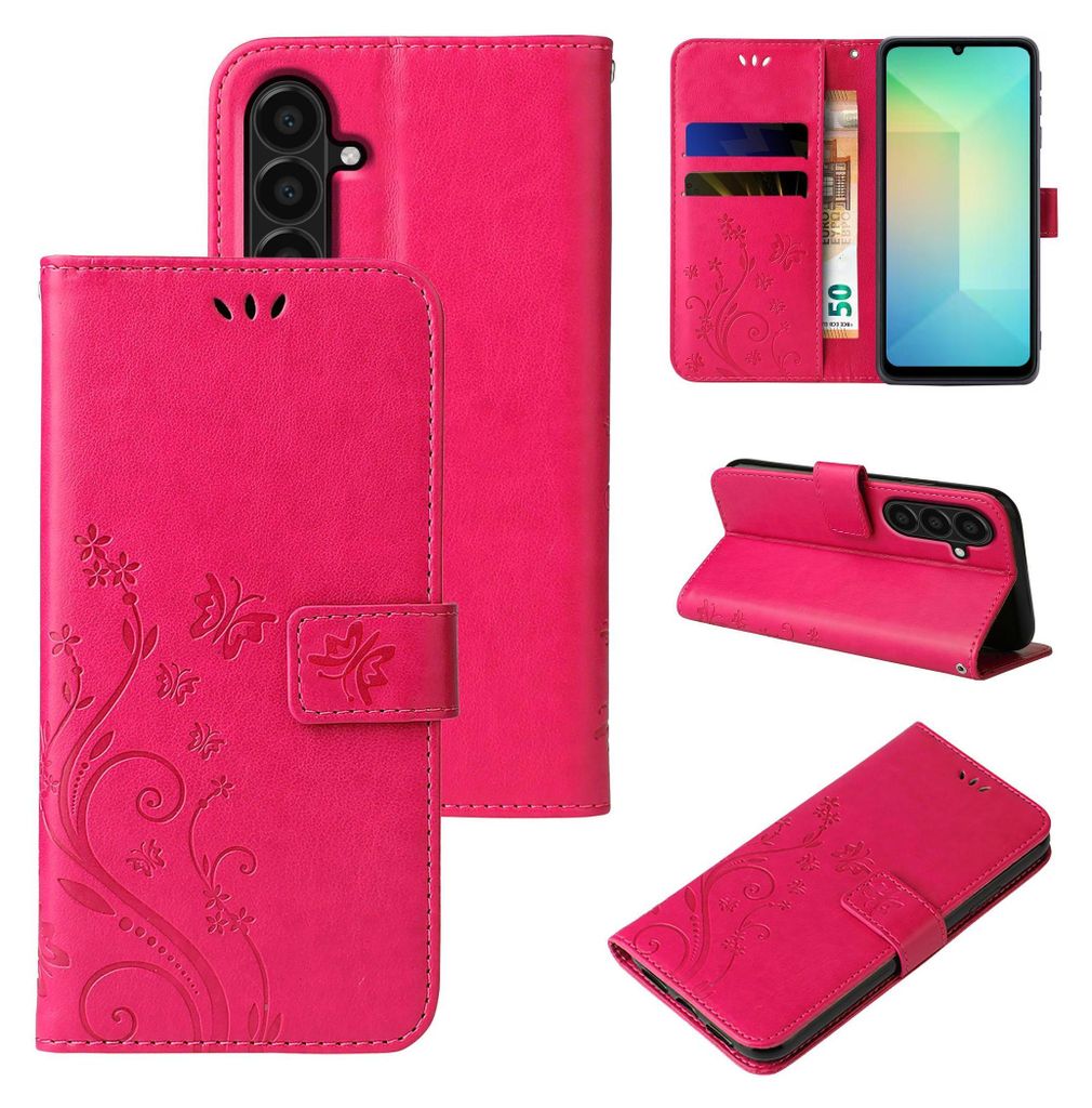 Handyhülle für Samsung Galaxy A17 / A17 5G Floral Blumen Produktbild 