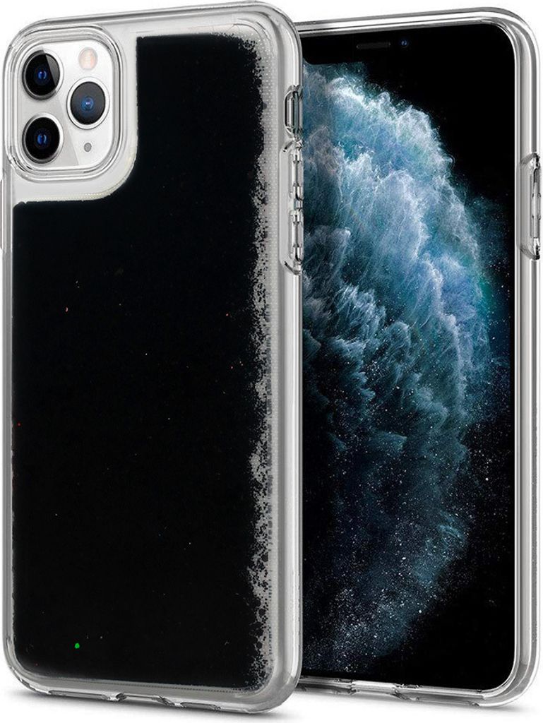 Sanduhr Glitzer Hülle für Samsung Galaxy A53 5G - Schwarz KP17865