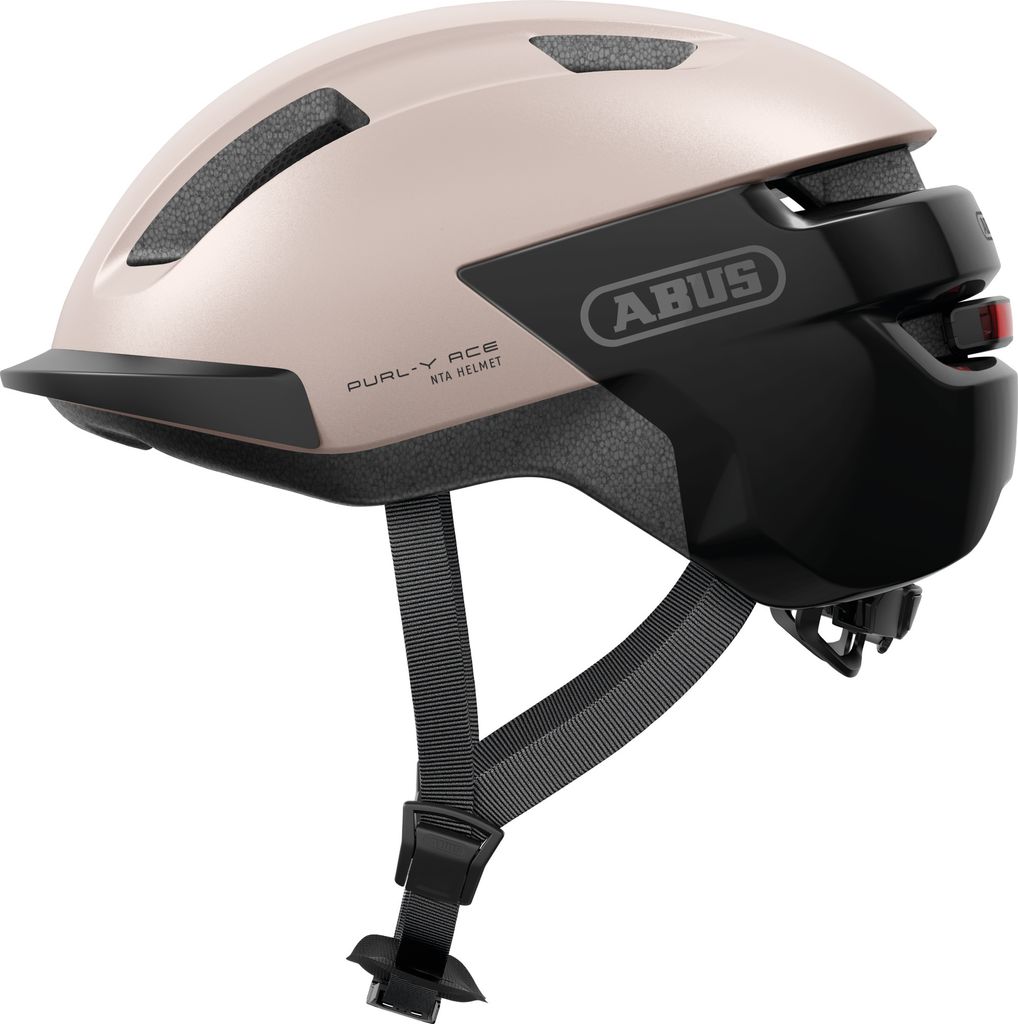 ABUS Fahrradhelm PURL-Y ACE mit LED-Licht – geeignet Fahrten auf E-Bike und S-Pedelec – trendiger NTA-Schutzhelm für Erwachsene und Jugendlich...