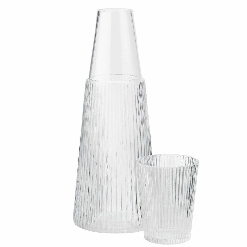 Stelton karafka Pilastro ze szkłem, karafka na wodę, Zdjęcie produktu 