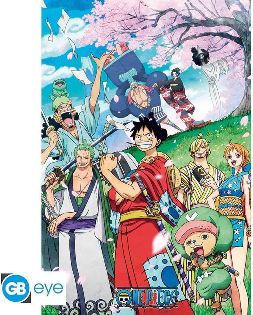 Plakát One Piece Wano 61 x 91,5 cm Obrázek produktu 