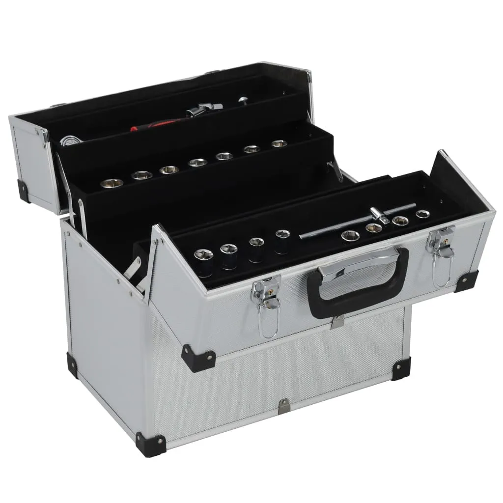 Boîte de transport pour outillage aluminium 38 cm usage chantier