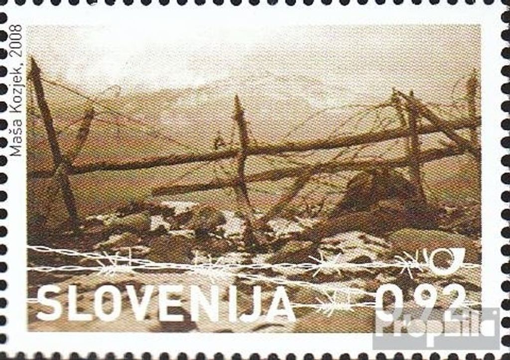 Briefmarken Slowenien 2008 Mi 700 (kompl.Ausg.) postfrisch Beendigung 1. Weltkrieg