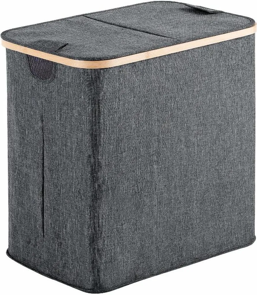 Panier à Linge Grande Capacité YOSHI : Idéal pour une Salle de Bain Zen