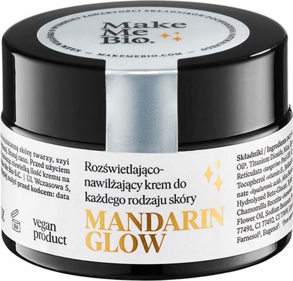 MAKE ME BIO Mandarin Glow Gesichtscreme 30ml