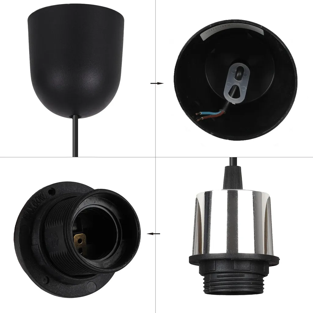 Support Capsules Egg Line 60 Noir et Chrome avec Base Rotative Stable - 4