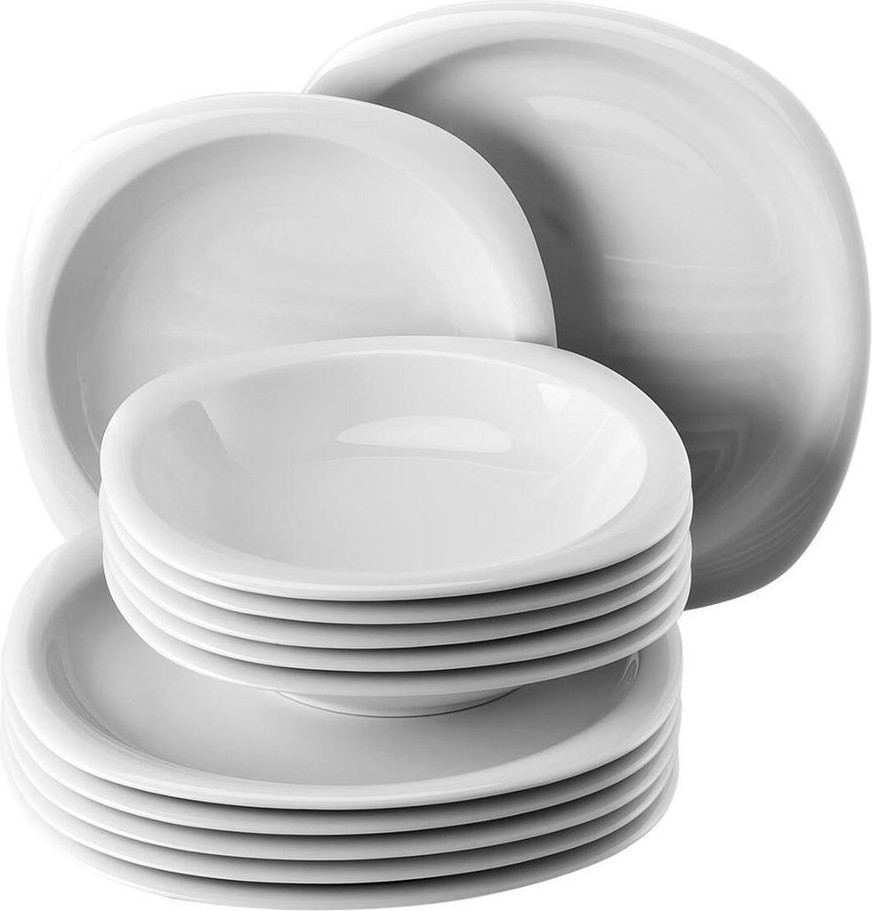 Rosenthal Suomi Weiß Tafelset 12-tlg.