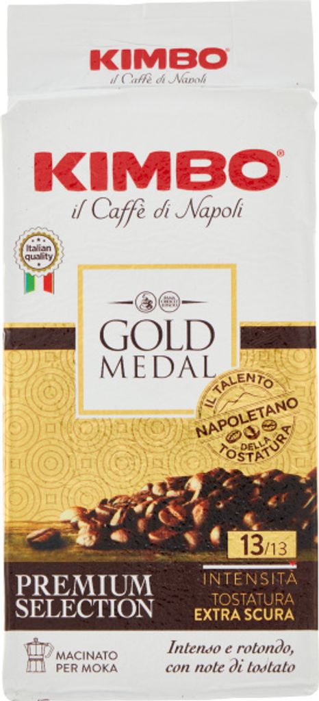Gold Medal gemahlener Kaffee 250g - Kimbo
