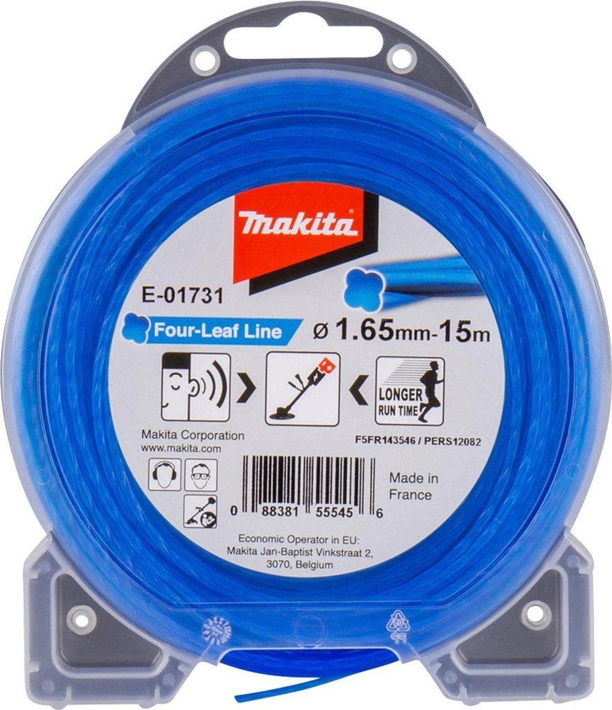 Makita Faden für Trimmer 1,65mm, Rolle 15m (E-01731)