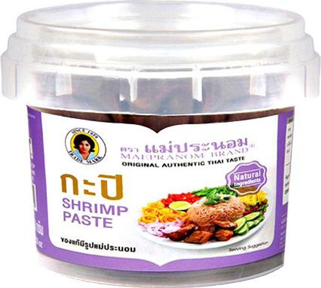 Mae Pranom | Kapi-garnelenpaste - 100g - Authentische Produktbild 