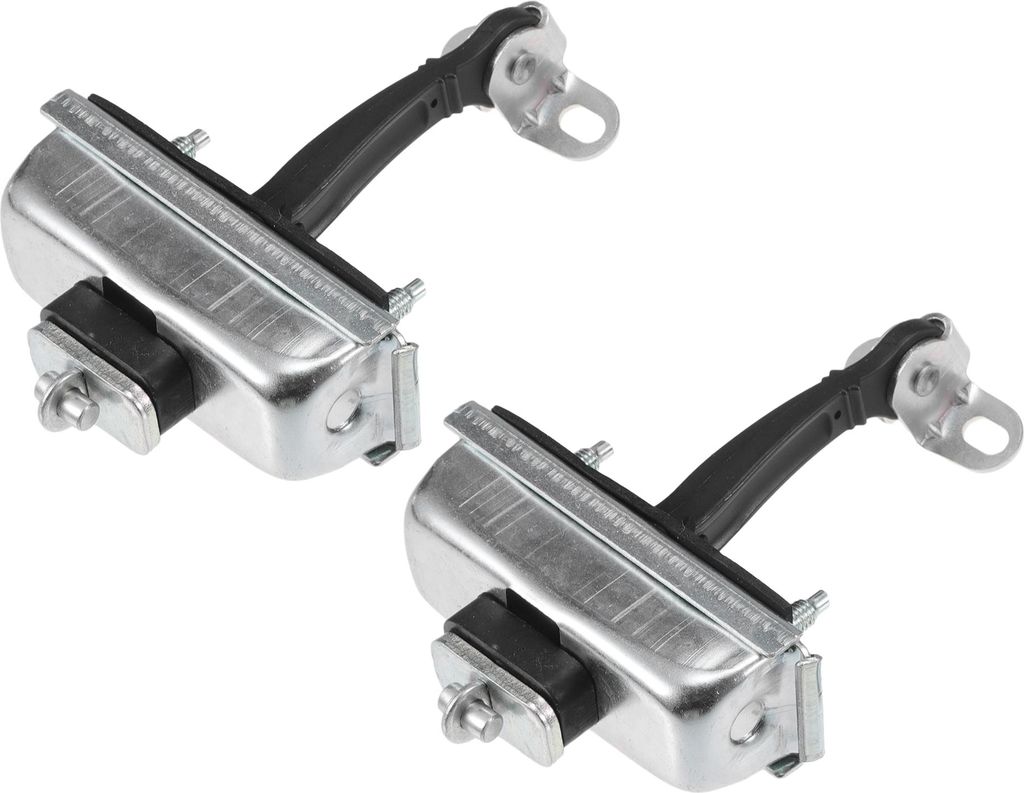 Türprüfband Nr. 4658467AB für Chrysler Sebring Cabrio 1998-2006 / Vorne / Robustes Metall / 2 Stück / Silberton