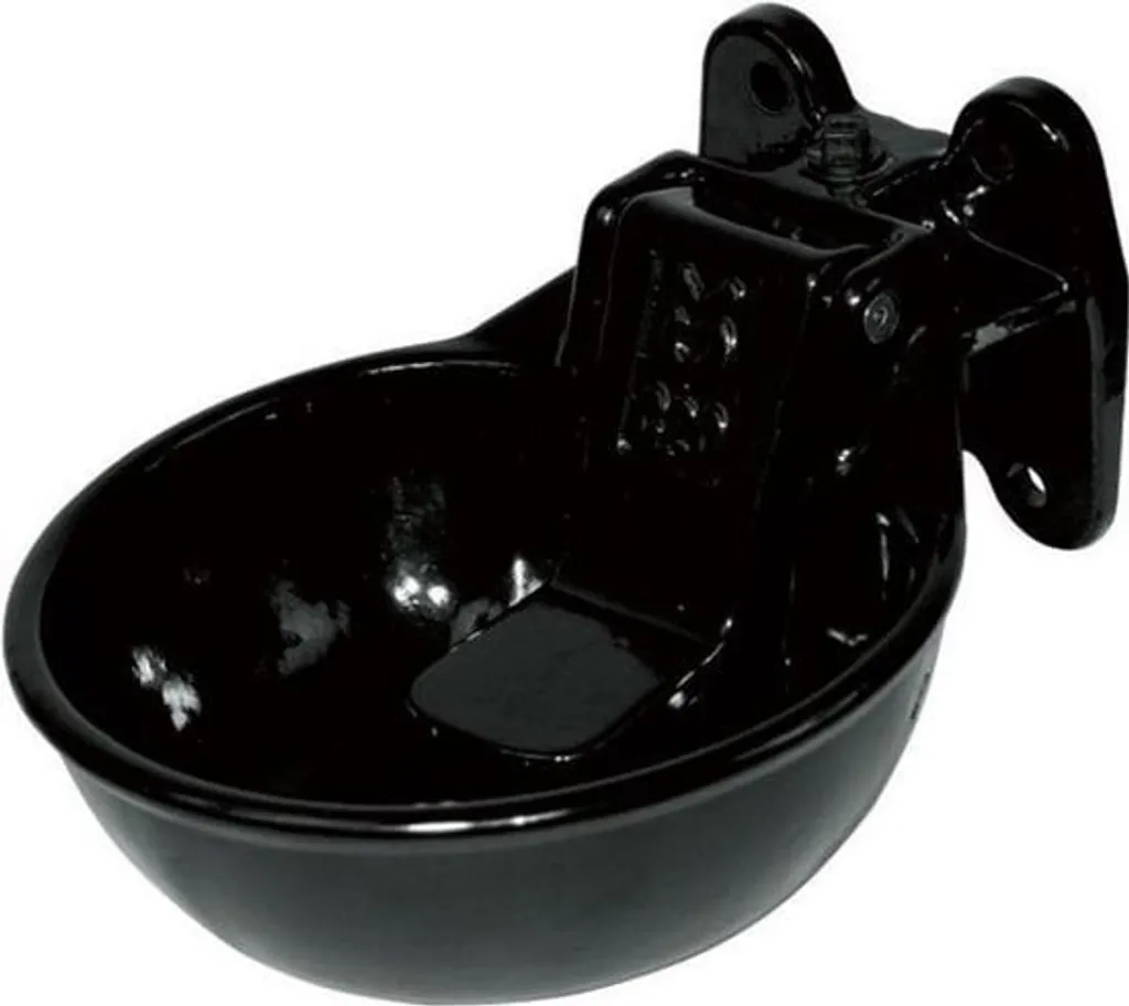 Abreuvoir Kerbl type G20 émaillé avec soupape tubulaire pour bétail