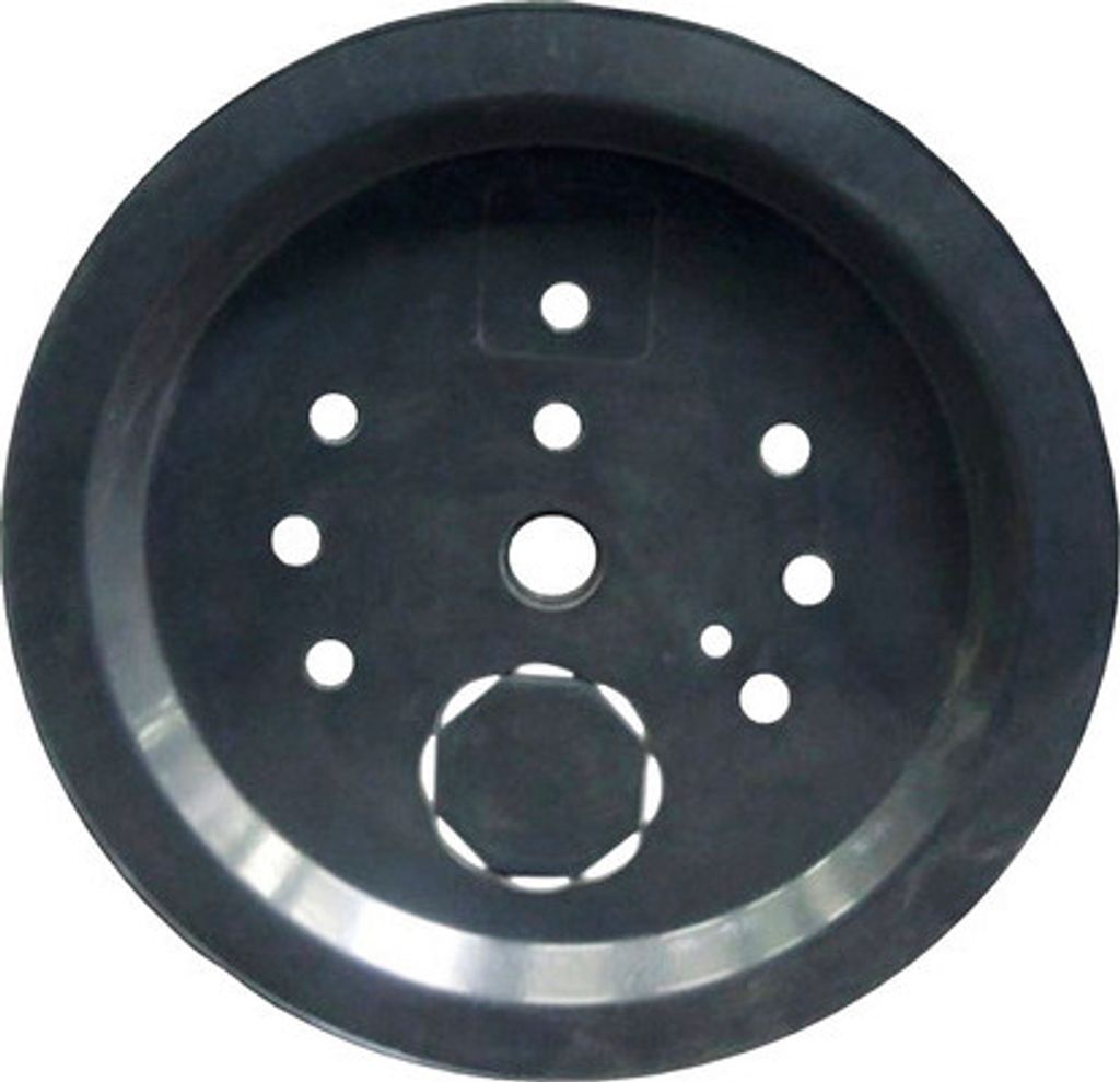 Hart-GFK Deckel Ø 60 cm schwarz Produktbild 
