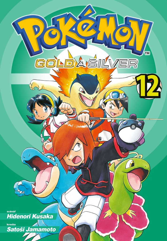 Komiks Pokémon - Gold und Silber. 12.díl. manga