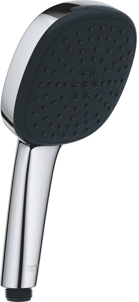 Vitalio Comfort 110 Duschkopf – 2 Strahlarten (Regen/Stimulierend) Wassersparend – Chrom