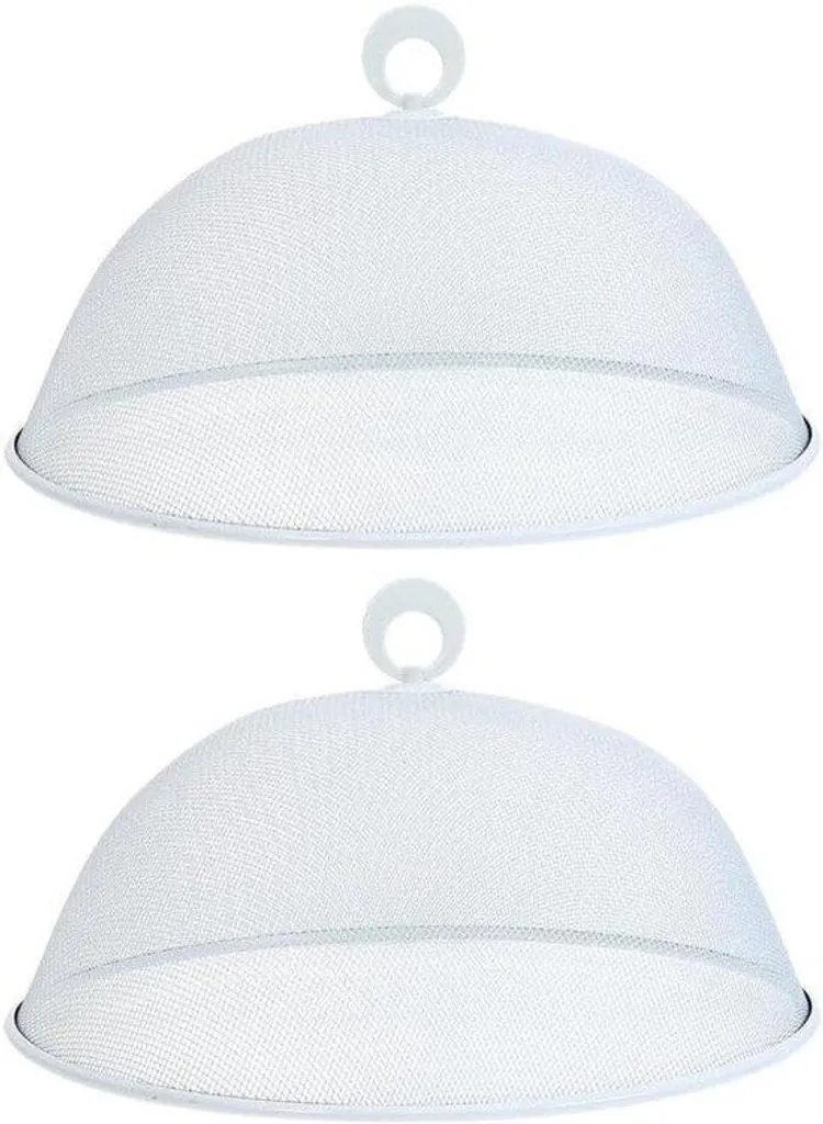 Cloche alimentaire en maille métallique 35 cm pour cuisine d'été