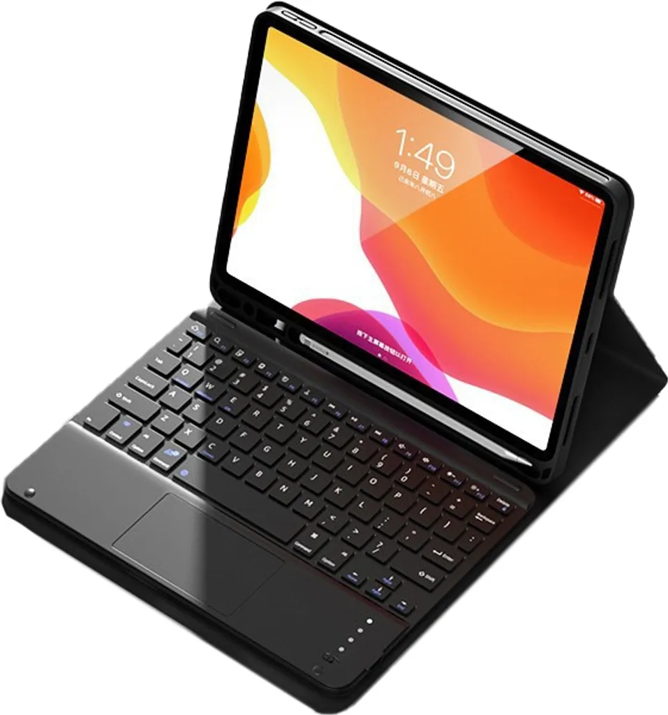 Clavier Bluetooth Magnétique pour iPad Pro 12.9 et Coque de Protection