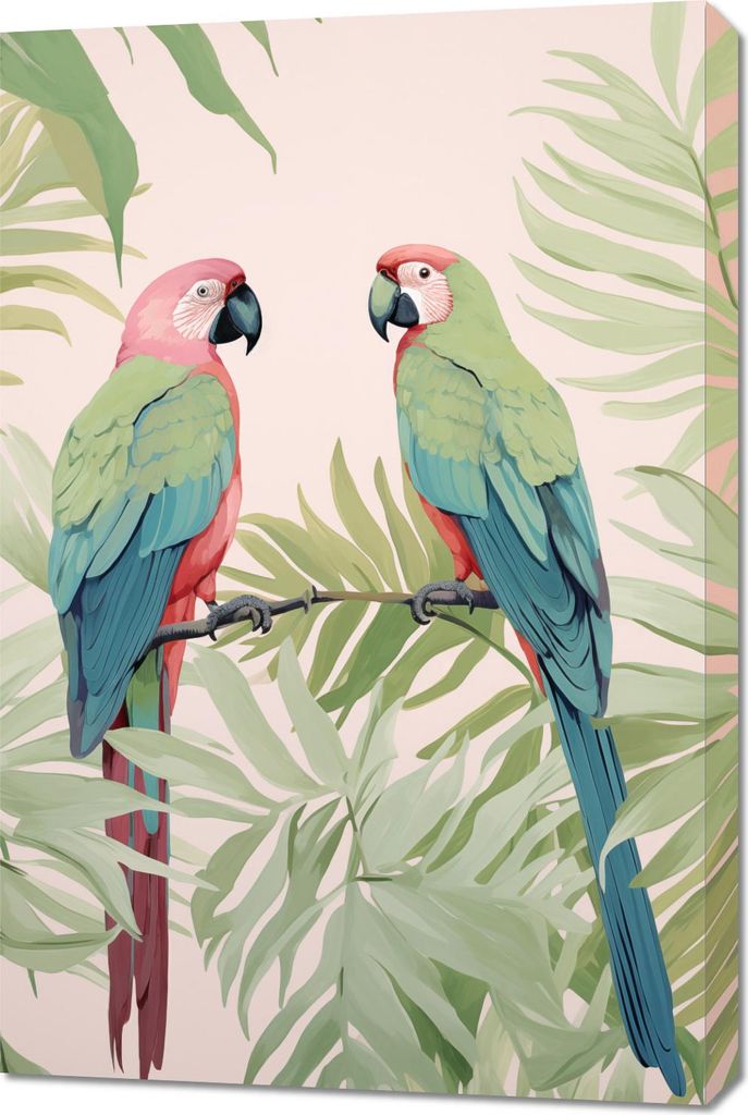 Bild 60x90cm Dialog Ara