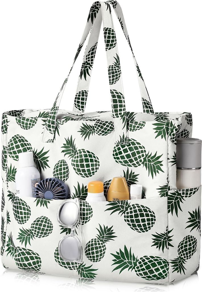 Strandtaschen für Damen – Große Strandtasche mit Nassfach, Produktbild 