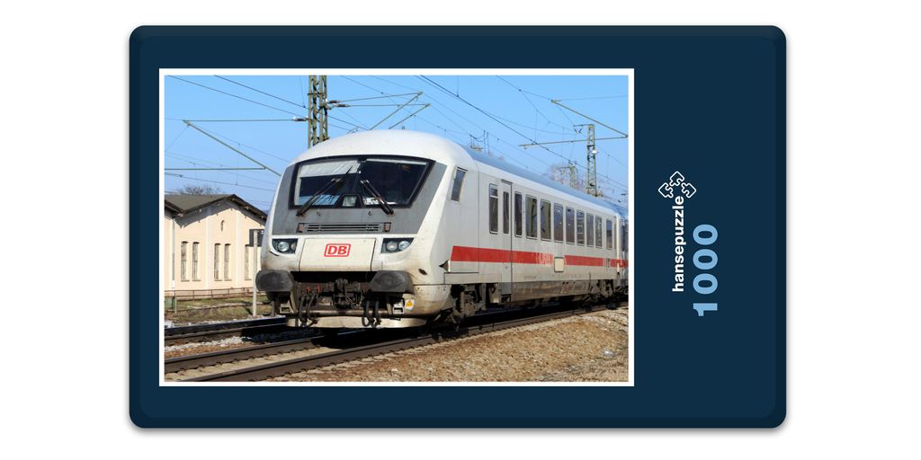 hansepuzzle 14166 - Lokomotive Puzzle, 1000 Teile, Fortbewegung, 60,0 x 46,0cm mit hochwertiger Aufbewahrung, Kartonbox & Beutel