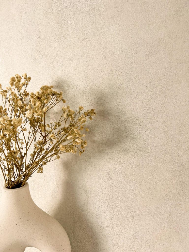 NEWROOM Tapete Sirak Beige Vliestapete - Modern Unifarbe Struktur Germany