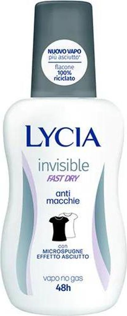 Lycia Invisible Fast Dry Vapo no Gas 48H 75ml
