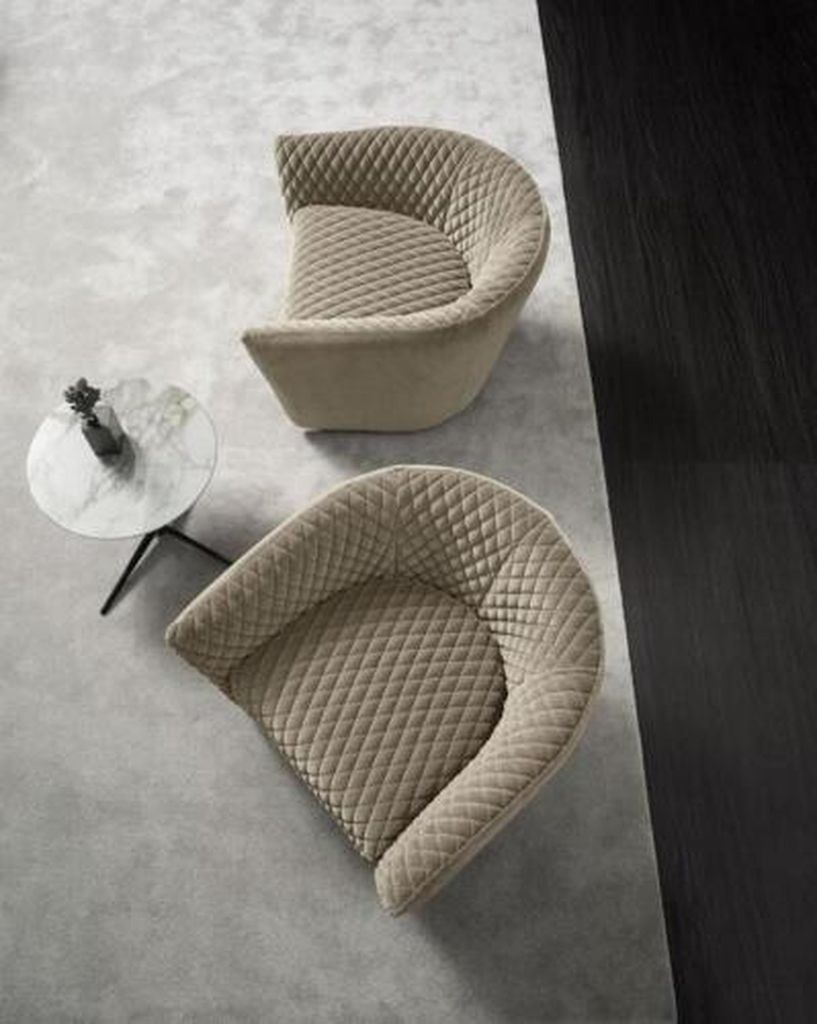 Sessel Sitz Sitzer Design Wohnzimmer Polster Holz Polster Moderne Luxus Grau Neu