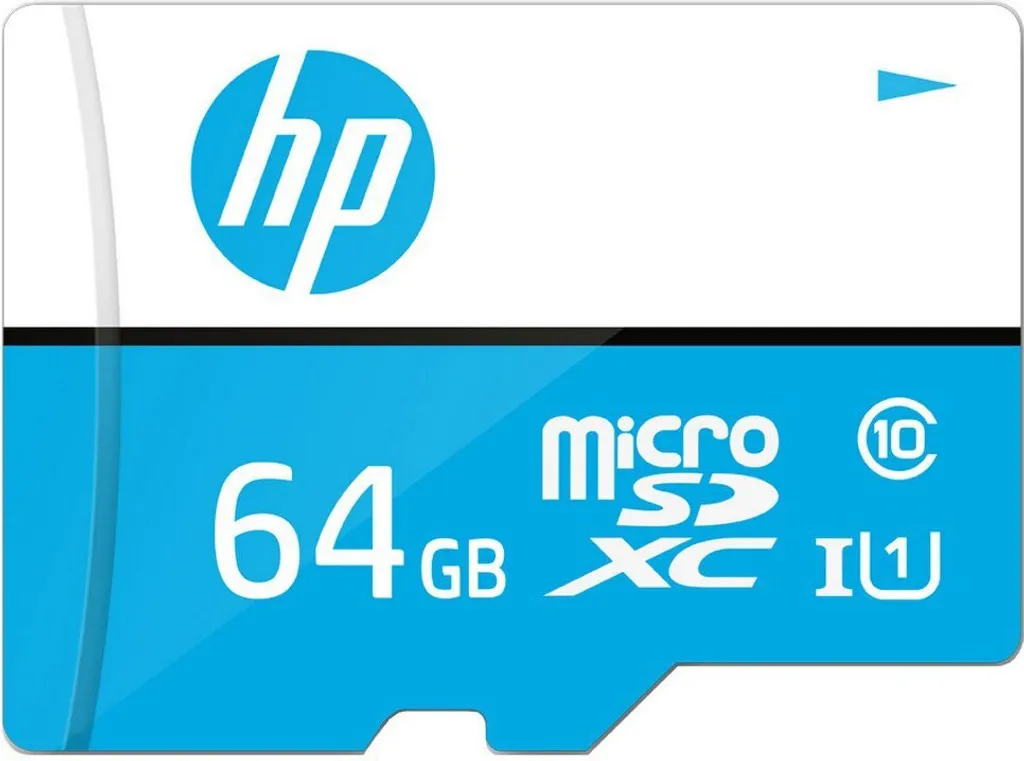 Scheda Micro SD HP Classe 10 100 Mb/s con Adattatore - Memoria microSDXC