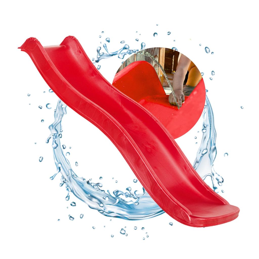 Spielturmking Kinderrutsche WAVE 1,75 m Podesthöhe 0,90 m - Produktbild 