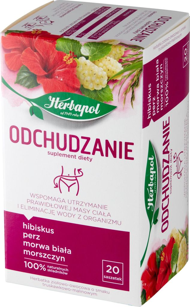 Herbata ziołowa Odchudzająca 20 torebek Obrázok produktu 