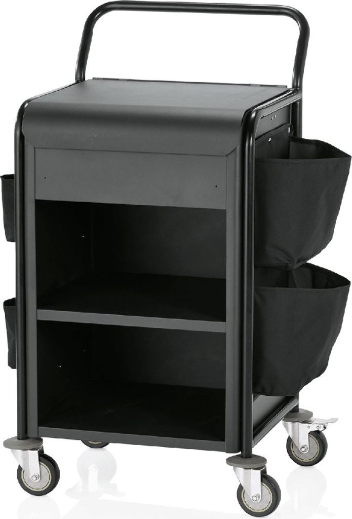Chariot de service de chambre 56 x 54 x 100 cm Image du produit 