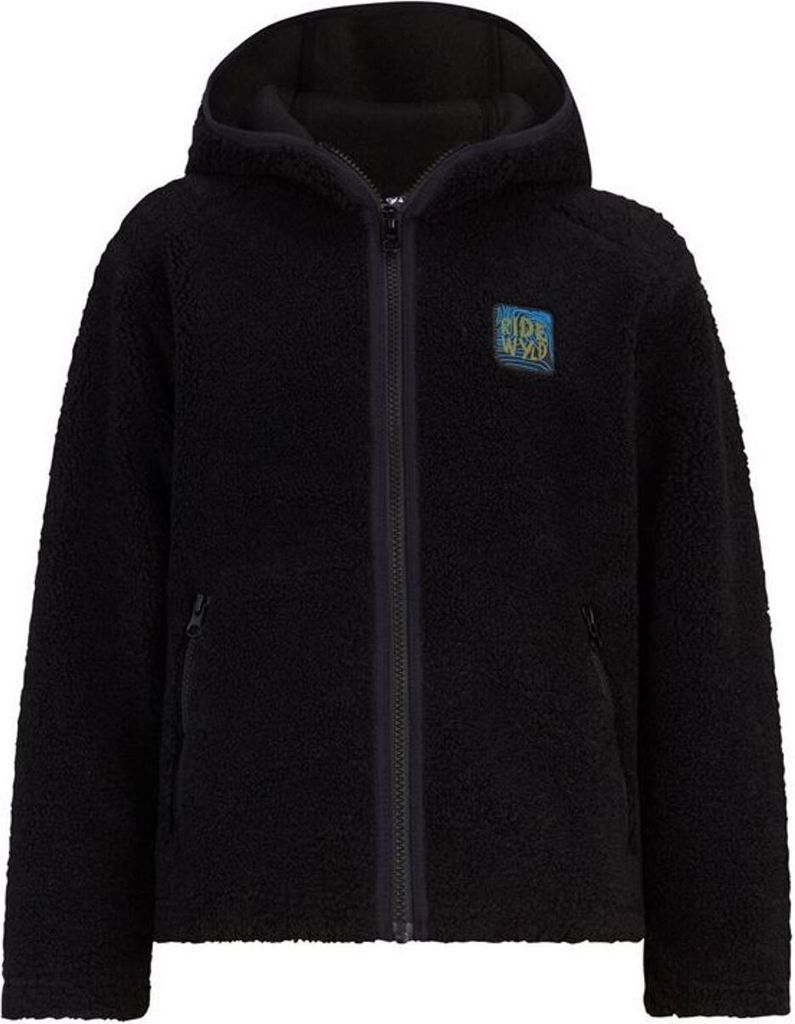 Ziener Kinder Fleecejacke JUHA black : 152 Größe: 152