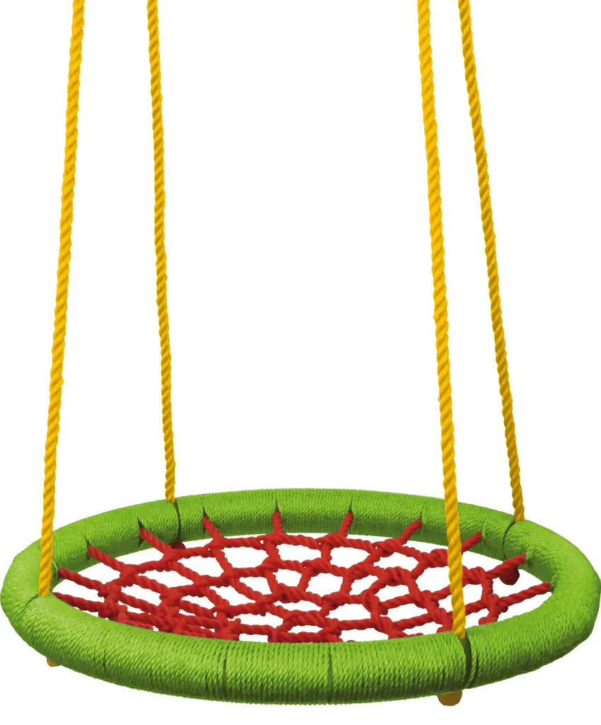 Dondolo a Cerchio Verde e Rosso 83 cm - Il Gioco Preferito dei Bambini