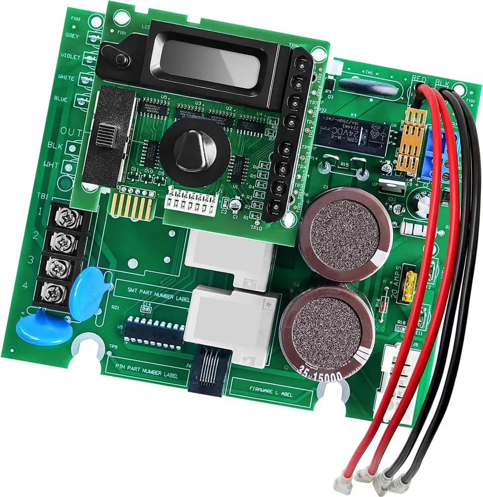 Carte mère GLX-PCB-RITE et afficheur GLX-PCB-DSP pour Aqua Rite Hayward