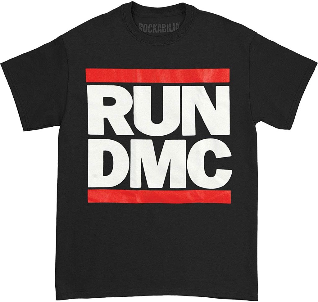 Laufen DMC Logo schwarz Herren T Shirt: groß Produktbild 