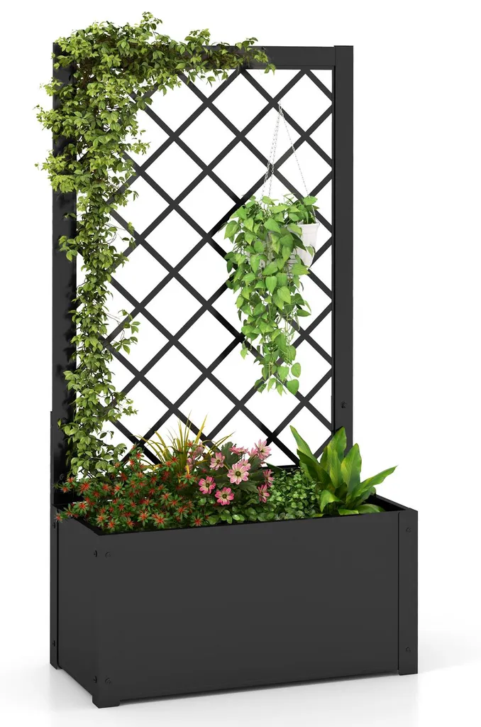 Aménager un brise-vue végétal sur balcon avec cette jardinière design