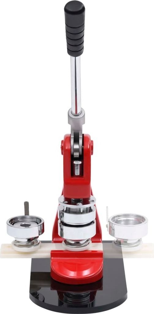 vidaXL Macchina per bottoni con taglierina a cerchio 44 mm Immagine del prodotto 