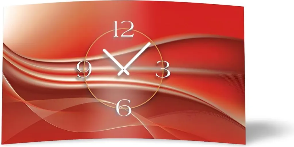Horloge murale décorative cuivre pour salon moderne et bureau calme