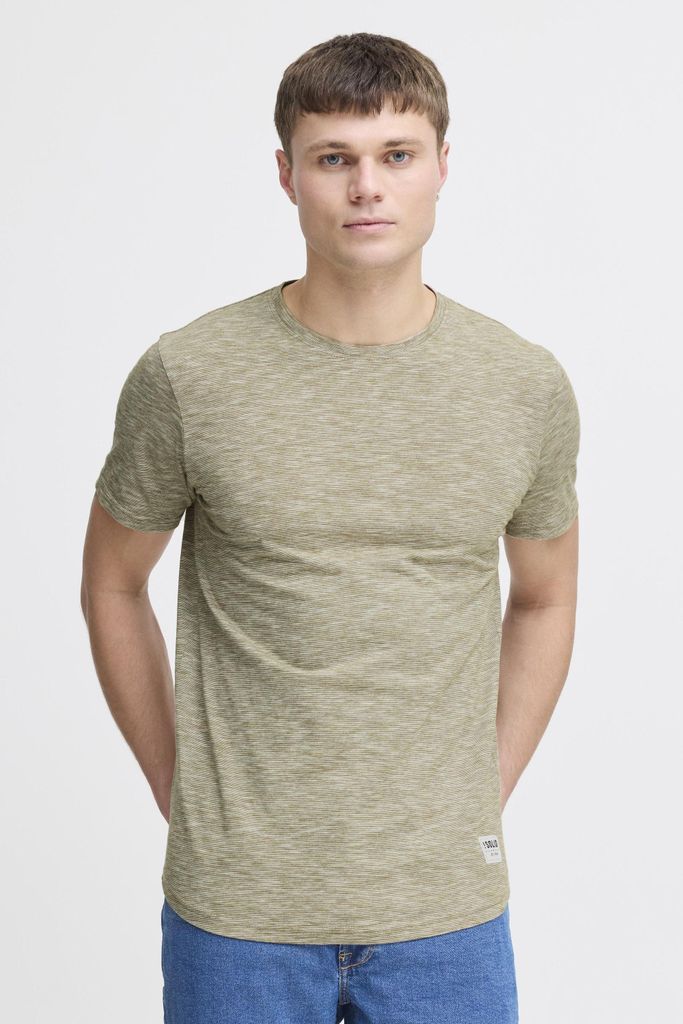 SOLID SDFigos Herren T-Shirt Kurzarm Shirt mit Rundhals-Ausschnitt 100% Baumwolle Regular fit