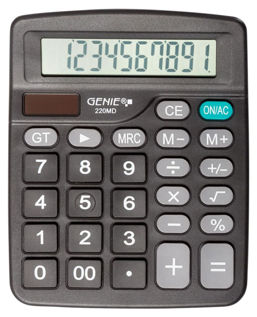 Genie 220 MD, Desktop, Jednoduchá kalkulačka, 10 Obrázek produktu 